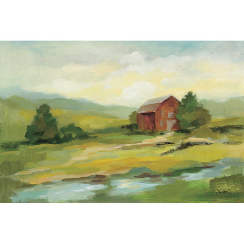 Ferme de printemps, H 12 po x l 8 po x P 1,25 po