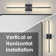 Battery Operated Wall Sconces with Remote Control, Dimmable Wall Sconces Set of Two, 350°Rotate