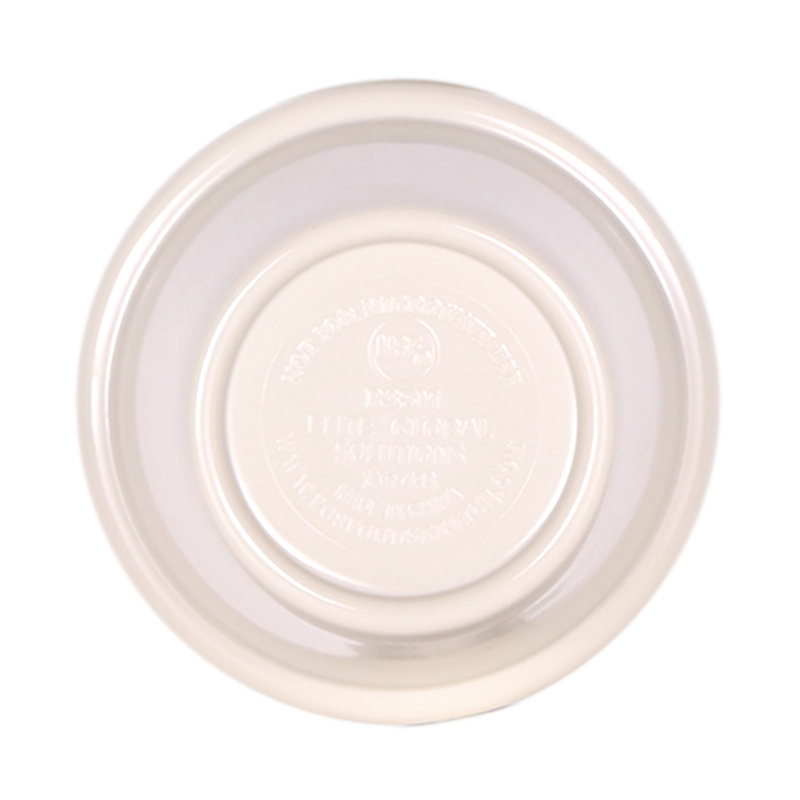 Elite Global Solutions Melamine Condiment Server, Vanilla, 1.63" H x 3" W x 3" D