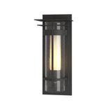 Torch Seeded Glass Outdoor Flush Mount
