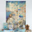 «Greek Isles Santorini Village Dreams III - Grèce sur bois»-66068029