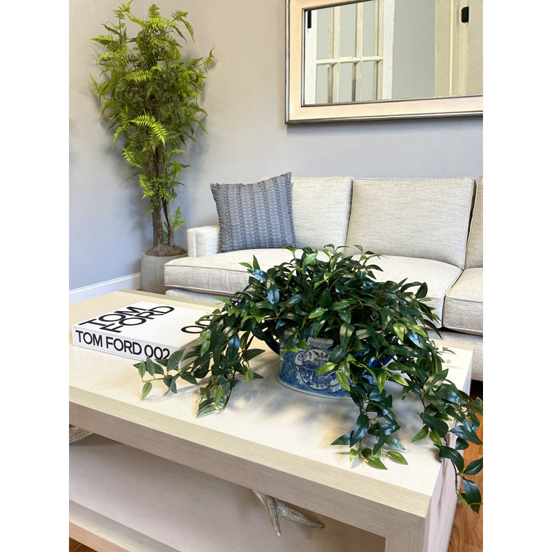 Merrie Faux Ivy Plant in Ceramic Pot