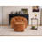 Chenille Bean Bag Chair with Ottoman-957483136