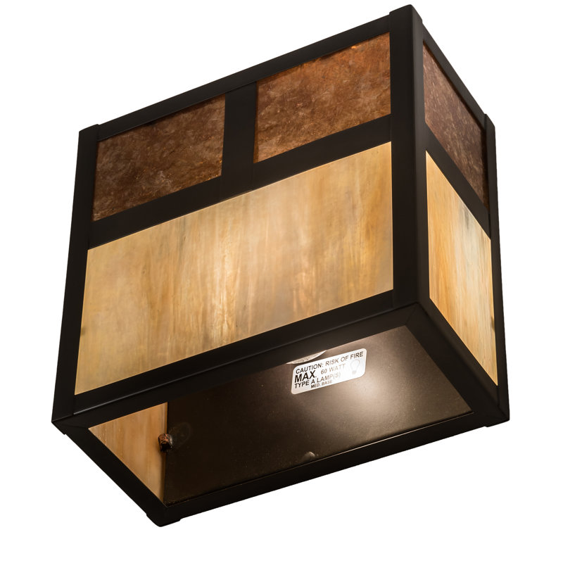 Hyde Park "T" Mission 1 - Light Outdoor Flush Mount