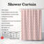 Abstract Tile - Rideau de douche Premium-561521254