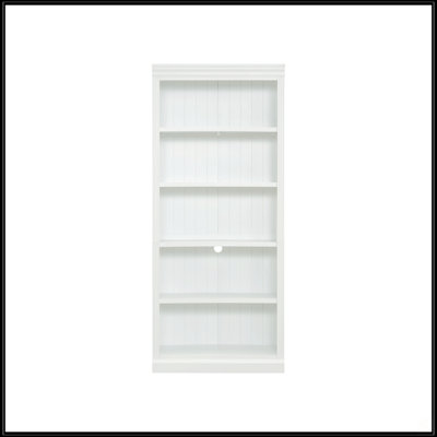 83.4" Tall Wood Bookcase