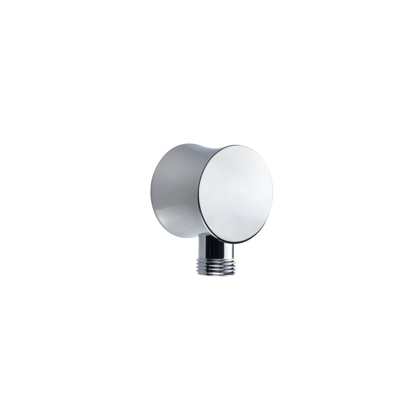 Rail de douche et de douche à main à glissière Emile, Chrome poli