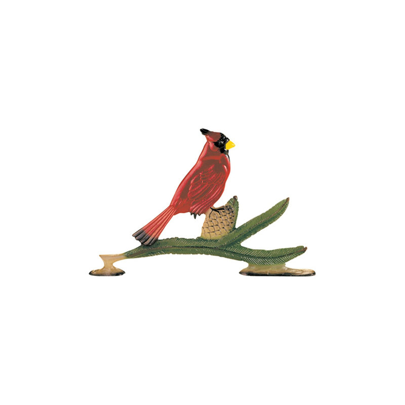 Large Bell w/ Cardinal, Black