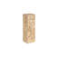 Teak Slice Pedestal, Square, Bleached-858140908
