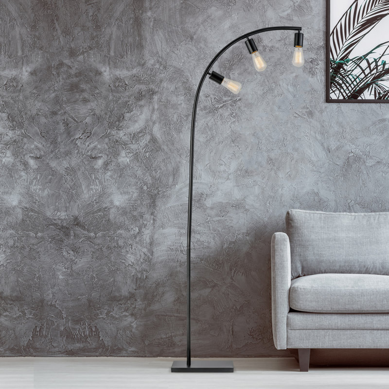 Lampe sur pied arquée de 70 po Tierra