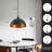 2-pack Plug-in Black Industrial Pendant Lights