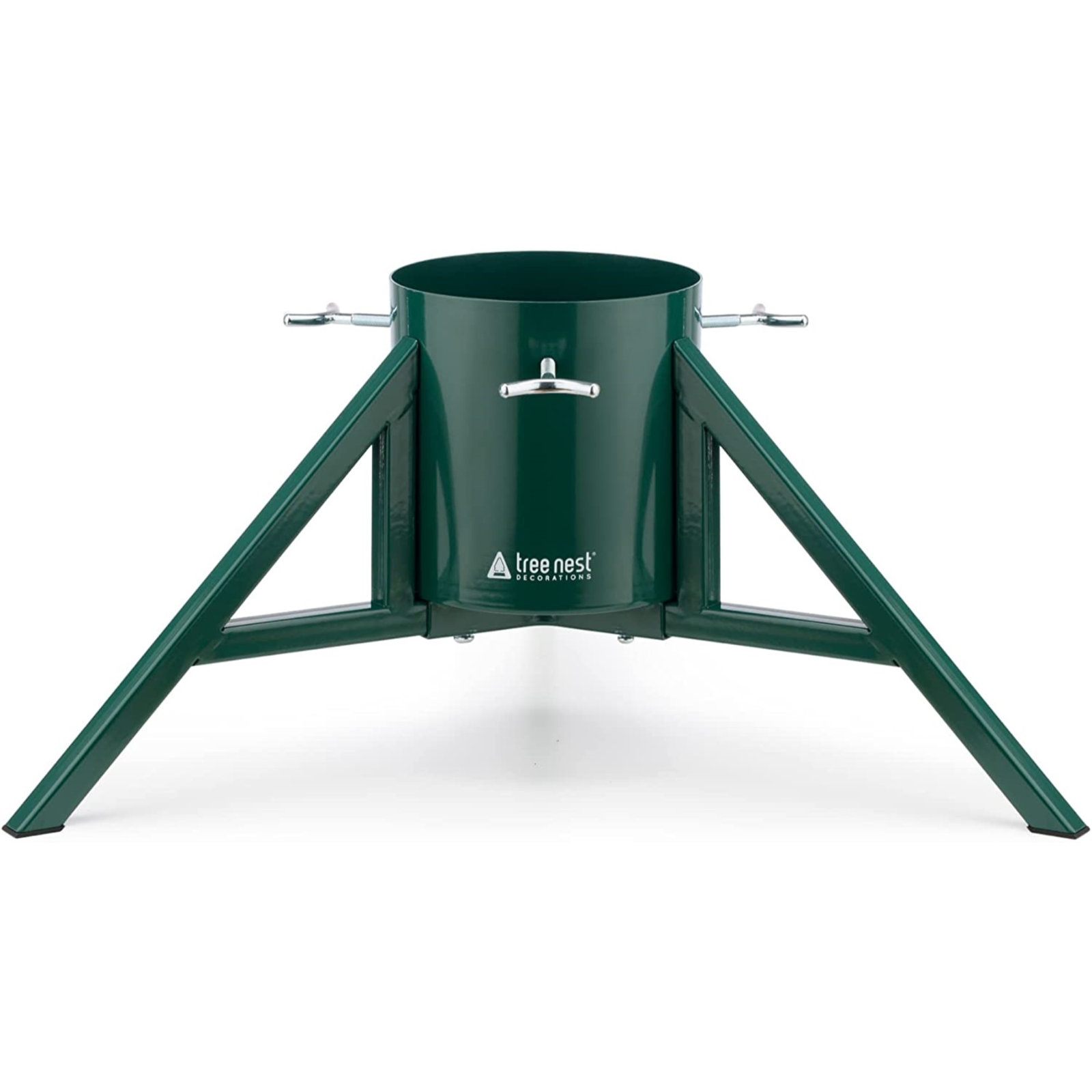 Geometric Live Tree Stand, Green