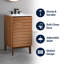 Ensemble de meuble-lavabo simple 20 po Calandre-96677699