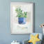Origan en pot - Peinture sur toile encadrée-2069742867-2069742860