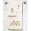 Ensemble de serviettes 2 pièces 100% coton à embellissement du doigt Hada-1973024524