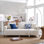 Traylor Oversized Modern Upholstered 3-Seater Sofa With Plush Pillows