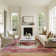 Abbate Oriental Ivory/Pink Indoor Area Rug