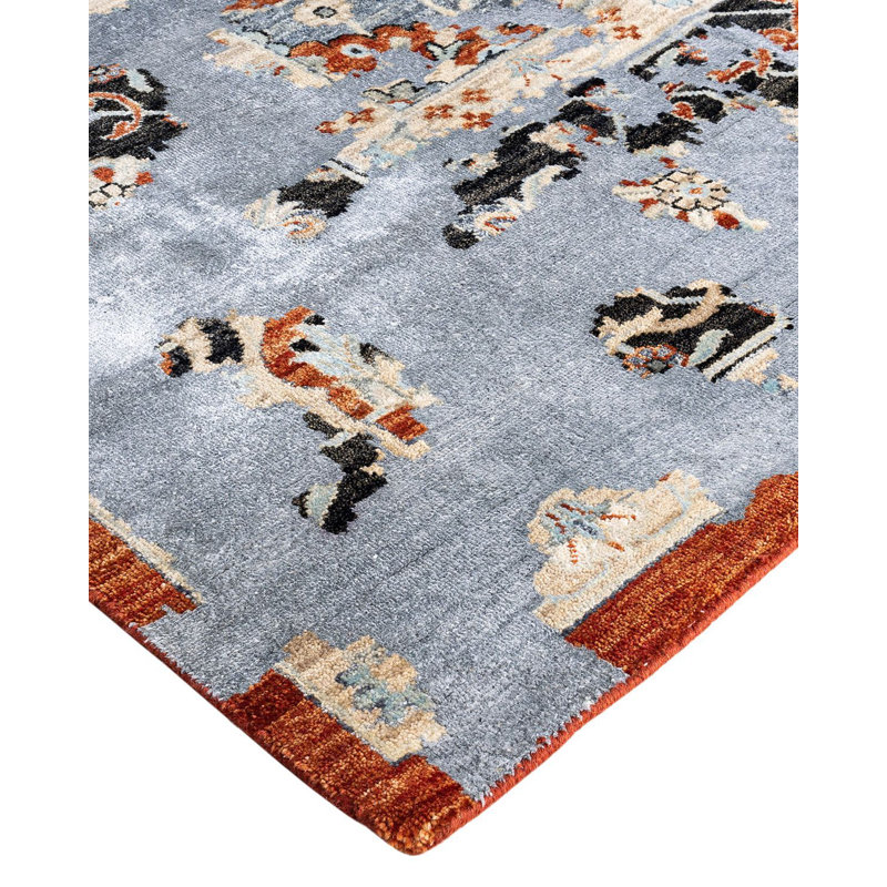 Lynward One-of-a-Kind 8' 10" X 12' 3" New Age Area Rug Copper