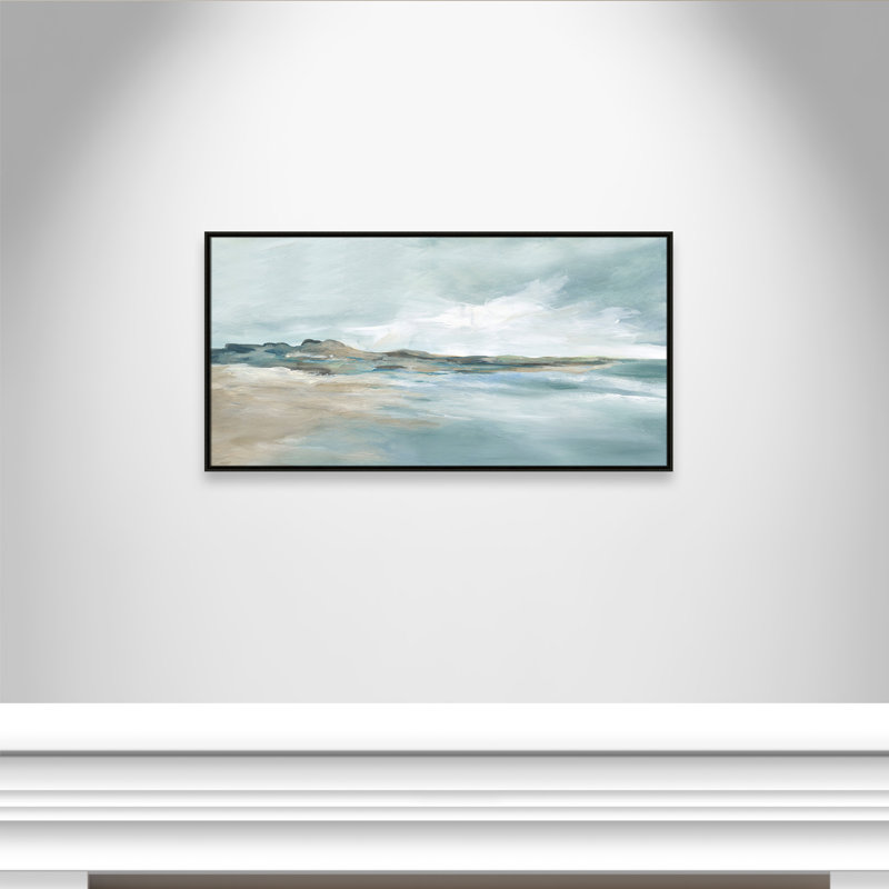 Impression Coralie Sandpoint par Carol Robinson, Espresso, H 25,5 po x l 49,5 po