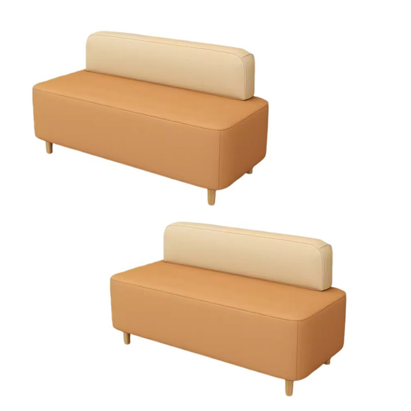 Banc rembourré en similicuir Rozzelle