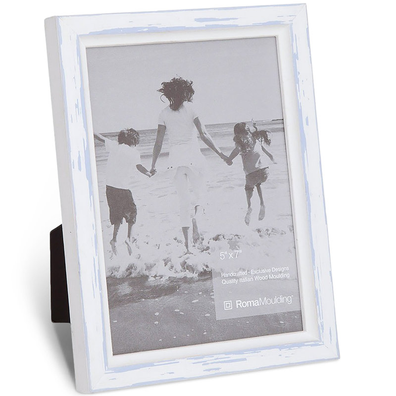 Bridgeview Wood Embossed Picture Frame, 8" x 8", Violet