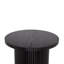 Pedestal Wood Round End Table-486130815