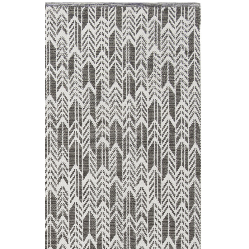 Paz Hand Woven Performance Chevron Rug, Rectangle 3' x 5'