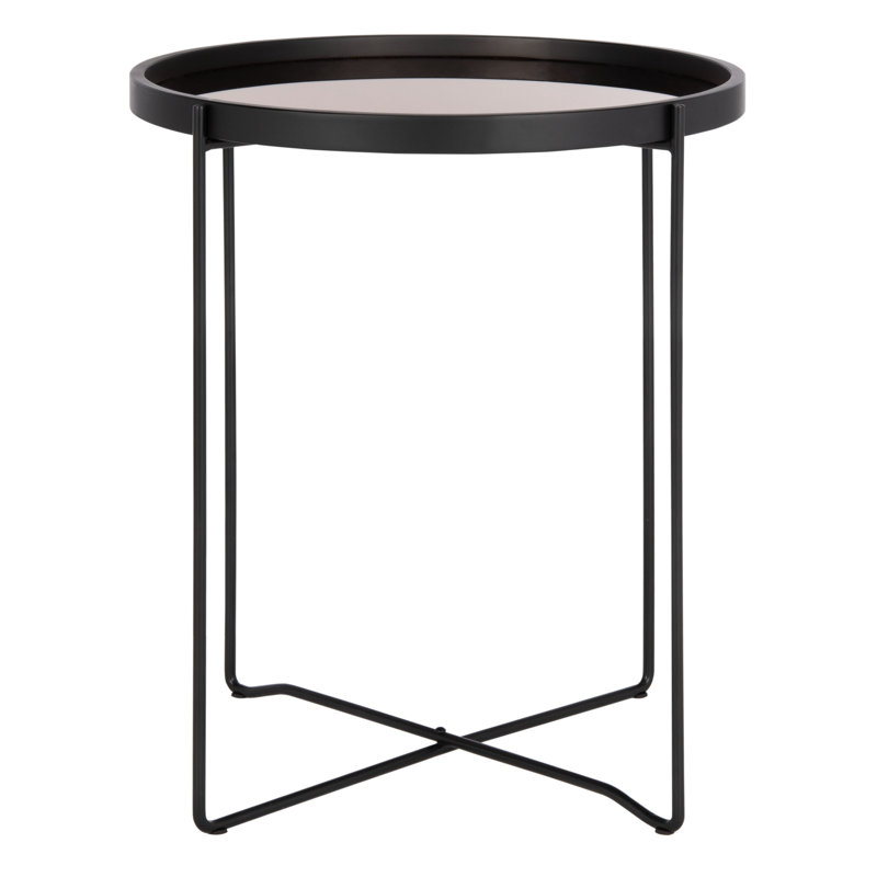 Glass Tray Top End Table