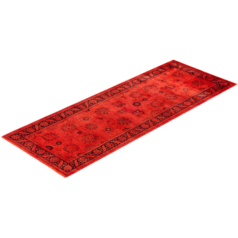 Overyed One-of-a-Kind Runner 3' X 8'5" Hand Knotted Area Rug