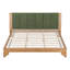 Structure de lit en pin avec tête de lit, design Mid-Century moderne pour le confort et le style-1043125060-1043125063
