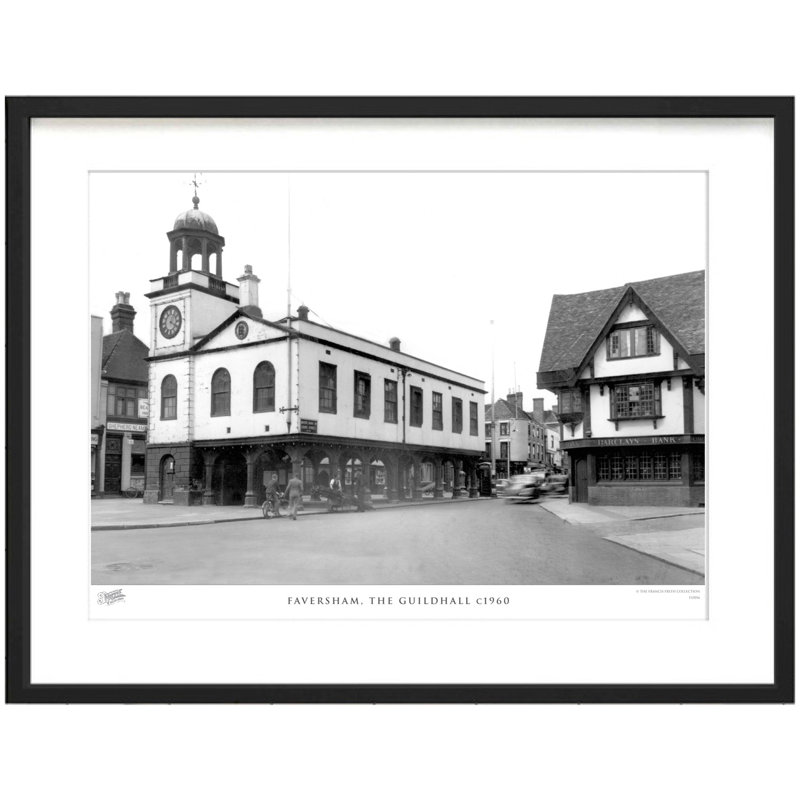 Faversham, The Guildhall C1960 - Single Picture Frame Print, 40cm H x 50cm W x 2.3cm D