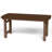  Rectangular HDPE Outdoor Dining Table With Umbrella Hole-1760956352