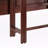 Marlar 3-Pc Drop Leaf Solid Wood Dining Set in Brown, 34.7'' H X 16.6'' W X 18.34"D