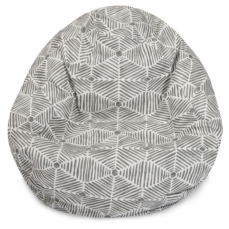 Fauteuil à billes et méridienne standard, H 23 po x l 35 po x P 35 po, Gris