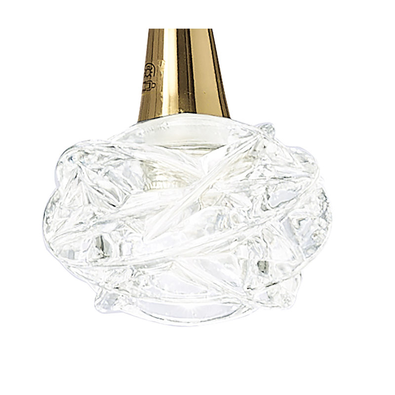 Waithman 1 - Light Unique/Statement Pendant, French Gold