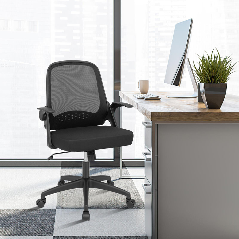 Chaise de travail en filet Izy, Noir