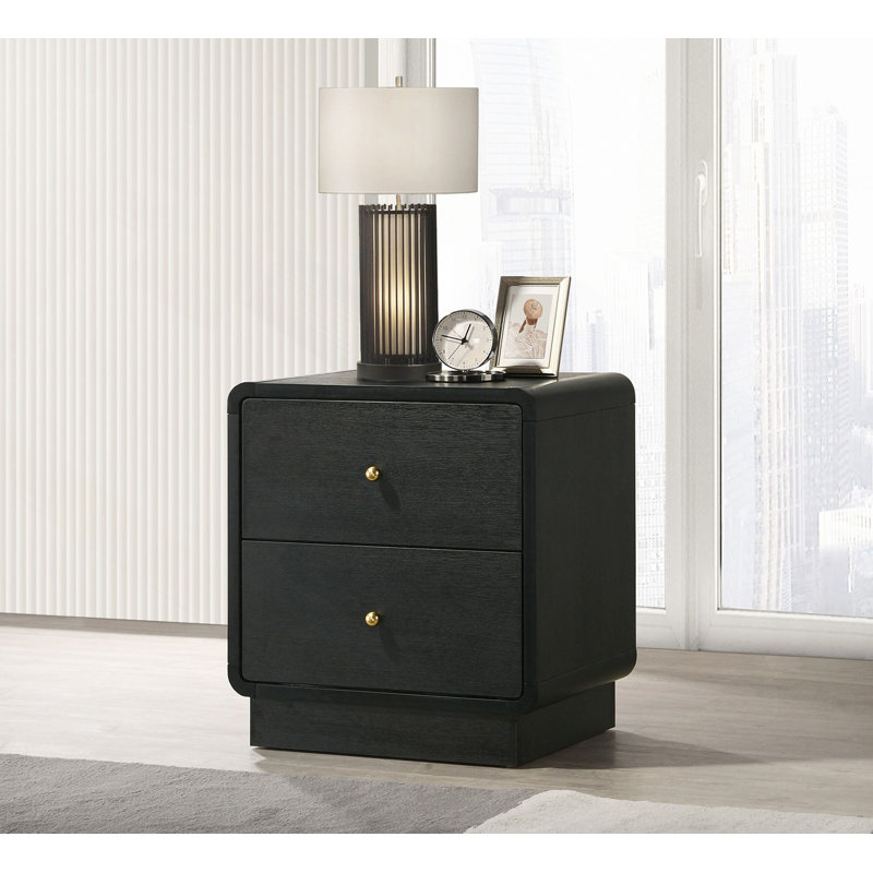 Table de chevet 2 tiroirs