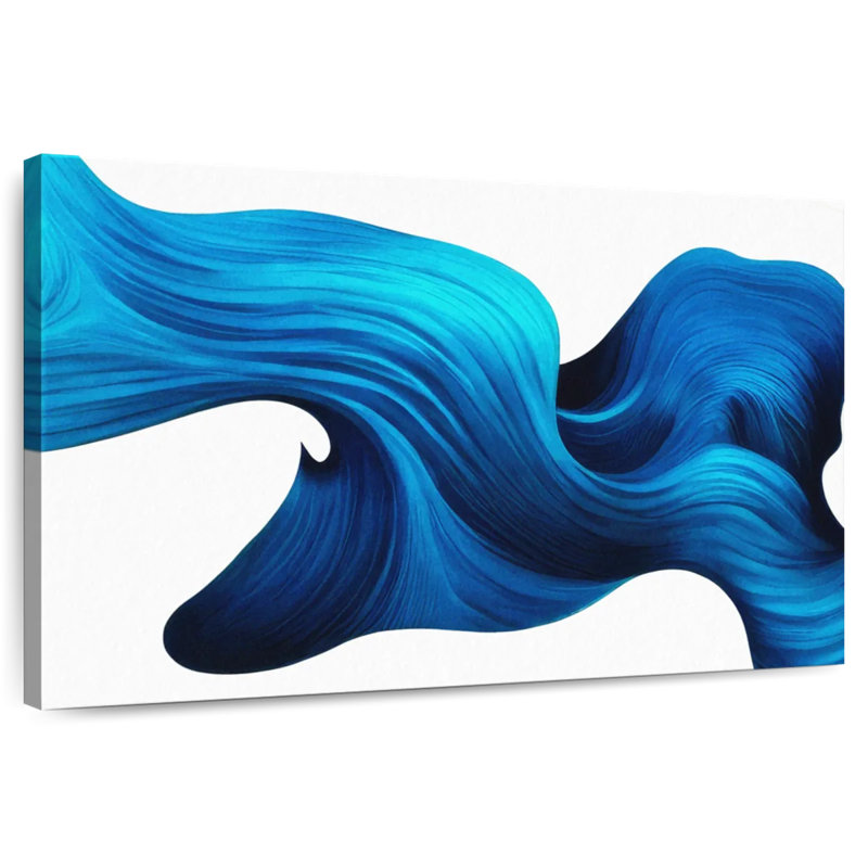 Avery Abstract Flowing Wave, 32" H x 48" W