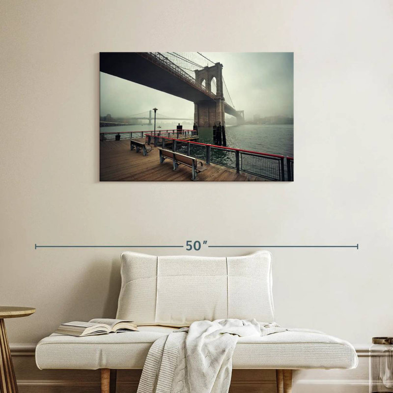 Lilie NYC Bridge, 24" H x 36" W