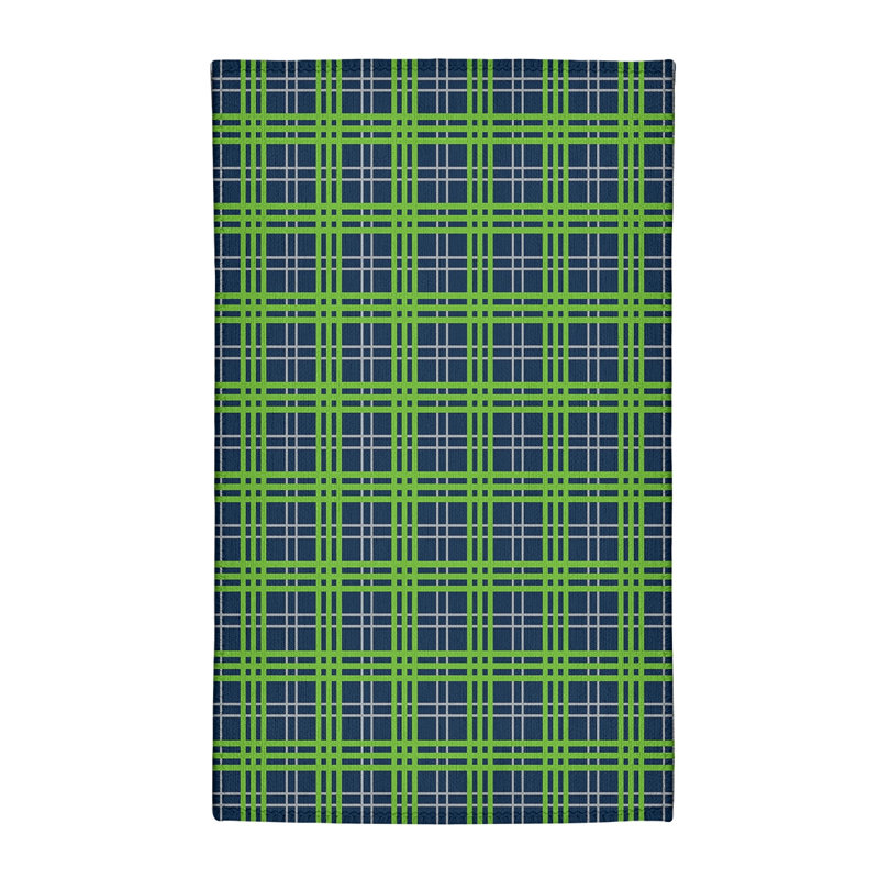 Plaid Indoor Rug, Rectangle 4' x 6'