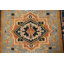 Tapis de couloir traditionnel bleu clair 3x8