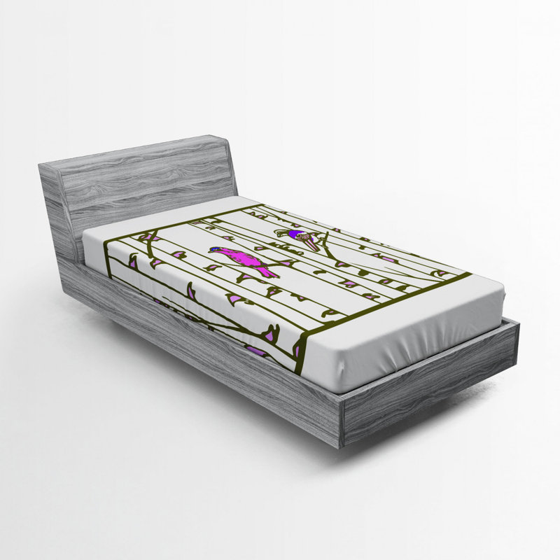 Microfiber Fitted Sheet, Twin Fitted Sheet