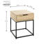 Cyndra Side Table with Storage