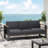 Aluminum Made Deck With - Seat Covers 26.75 Depth Frame And Comfortable Upholstery
