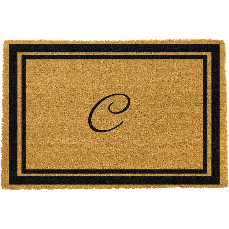 Branscum Non-Slip Outdoor Doormat, C