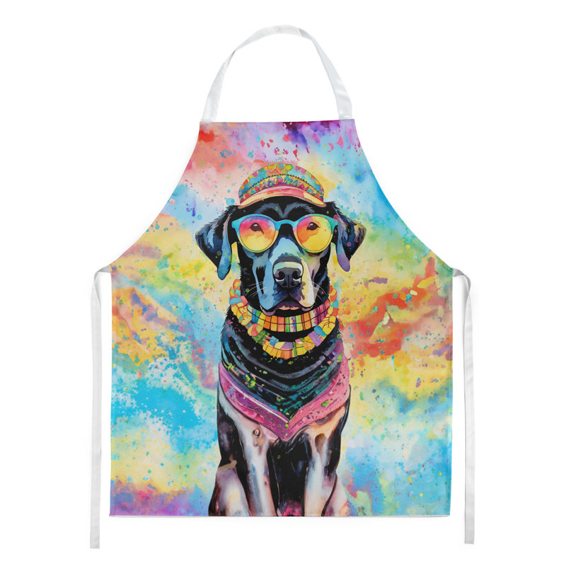No Pattern Bib Apron
