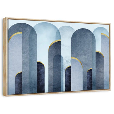 Arches bleu Mid-Century