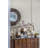 10X5x Round Aluminum Vase With Gold To Bronze Ombre Finish-1898090988