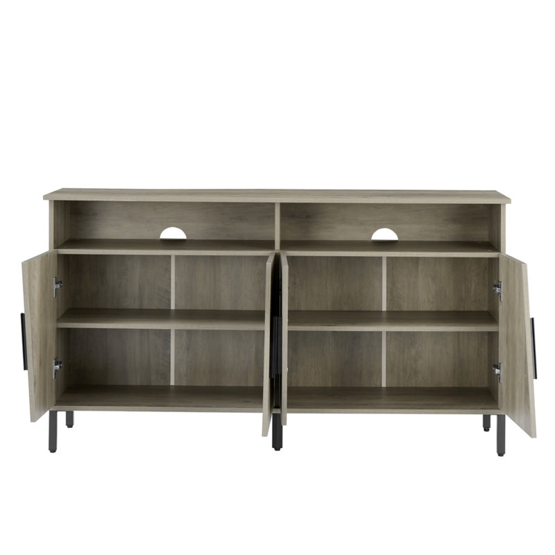 Codyjames 58'' Solid Wood Top Console Table