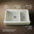 Whitehaven 36" L x 22" W Double Basin Farmhouse Kitchen Sink-10397018